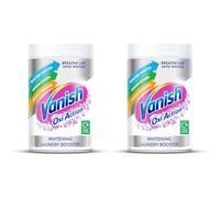 Vanish Oxi Action Platinum Multi Power, 1.57Kg | Chlorine-Bleach Free Whitening Booster | Removes Tough Stains & Odours | For Whiter Whites, Safe on Everyday Fabrics | Pack of 2