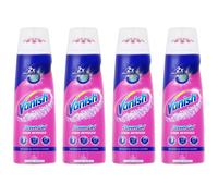 Vanish Pre-Treat PowerGel Stain Remover, 200ml, Pack of 4, 2x Concentrated Formula, Fights Stubborn Grass, Mud, Make-up Stains and More