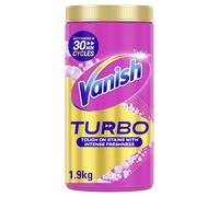 Vanish Turbo Stain Remover Powder, 1.9kg, Boosted Oxi Action for Quick Wash, Rem