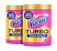 Vanish Turbo Stain Remover Powder 850g Boosted Oxi Action for Quick Wash Re