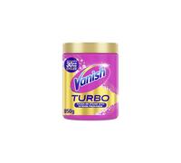 Vanish Turbo Stain Remover Powder 850g Boosted Oxi Action for Quick Wash Removes Stains Safe on Colours White
