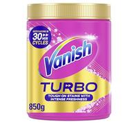 Vanish Turbo Stain Remover Powder, 850g, Boosted Oxi Action for Quick Wash, Removes Stains, Safe on Colours & White