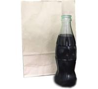 Vanishing Coke Bottle Magic Tricks Empty Coke Bottle Magic Gimmick Stage Illusions Mentalism Magic Accessories (Black)