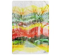 Vanishing Point Rug Benjamin Tate Design Natural Large