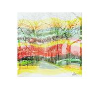 Vanishing Point Splash Back Benjamin Tate Design Natural One Size