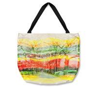 Vanishing Point Tote bat Benjamin Tate Design Natural One Size