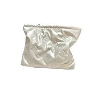 Vanity Bag PU Heart Quilted Bow Makeup Bag