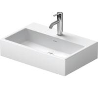 Duravit Vero Air - Waschtisch Compact 600mm ohne berlauf 1 Hahnloch glasiert wei
