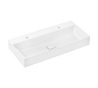 Vanity Basin Hansgrohe Xevolos E 2 SmartClean holes 1000x480x140 mm White