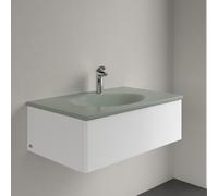 Vanity Basin Villeroy and Boch Antao 1 hole 800x500mm Morning Green CeramicPlus