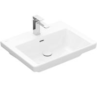 Vanity Basin Villeroy and Boch Subway 3.0 1 hole, Without overflow, Polished 600mm Alpine White CeramicPlus
