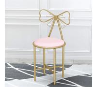 Vanity Chair With Butterfly Backrest Cute Desk Chair For Bedroom
