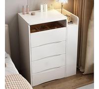 Vanity Desk with Mirror，Makeup Vanity Table with Storage Makeup Stool，Practical and Space Saving, Bedroom (Color : White, Size : B)