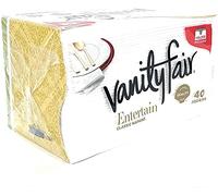 Vanity Fair Impressions Dinner Napkins, 3-Ply, 40 ct (Pack of 2)