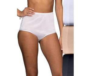 Vanity Fair Women's 3 Pack Perfectly Yours Ravissant Tailored Brief Panty Perfectly Yours Ravissant Tailored Nylon Brief Panty 3-pack 15712a (pack of 3)