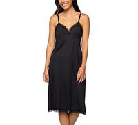 Vanity Fair Women's Anti-Static Nylon Full Slips for Under Dresses (S-5xl), Lace-26-Black, Medium