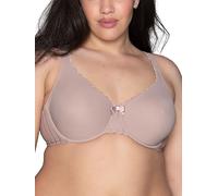 Vanity Fair Women's Beautiful Indulgence Lace Bra with Underwire, Non Padded Cups for Natural Shape, Sizes 32C-40G, Stockholm Warm Beige, 34E