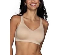 Vanity Fair Women's Beyond Comfort Seamless Back Wireless Bra, Simple Sizing-Neutral, Large