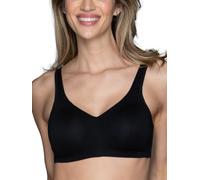 Vanity Fair Women's Beyond Comfort Wireless Bra, Convertible Straps & Flexible Fit, Simple Sizing Available S-3xl, Breathable Cups-Black, XL