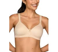 Vanity Fair Women's Bra with 2-Way Convertible Straps, Body Caress Full Coverage, Lightly Lined Cups Up to Dd, Wirefree-Beige, 38B