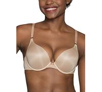Vanity Fair Women's Ego Boost, Adds Up to One Full Cup Size, Underwire Push Up Bras, Opaque, Beige, 36C