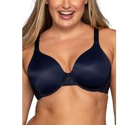 Vanity Fair Women's Full Figure Beauty Back Smoothing Bra (36C-42H), Underwire - Navy, 38D