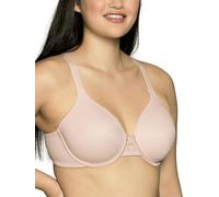 Vanity Fair Women's Full Figure Beauty Back Smoothing Bra, 4 Way Stretch Fabric, Lightly Lined Cups Up to H, Underwire-Quartz, 36H US