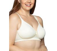 Vanity Fair Women's Full Figure Beauty Back Smoothing Bra, 4 Way Stretch Fabric, Lightly Lined Cups Up to H, Opaque, Ivory, 40D