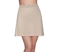 Vanity Fair Women's Half Slips for Under Dresses Silky Stretch with Lace (S-2xl) Waist-16 Length-Neutral, Medium