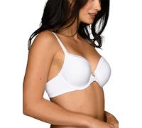 Vanity Fair Women's Illumination Front Closure Bra, 3-Way Convertible Staps, Lightly Lined Cups Up to Dd, Opaque, Star White, 38C