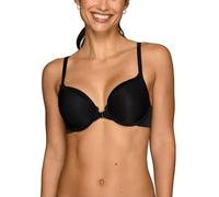 Vanity Fair Women's Illumination Front Closure Bra, 3-Way Convertible Staps, Lightly Lined Cups Up to Dd, Opaque, Black, 36B