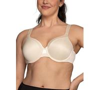 Vanity Fair Women's Illumination Full Figure Zoned-in Support Bra, Lightly Lined Cups Up to Dd, Underwire-Sweet Cream, 44D