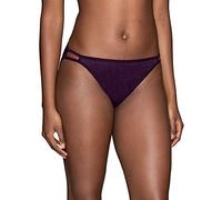 Vanity Fair Women's Illumination String Bikini Panty 18108 Style Underwear, Sangria, Large