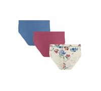 Vanity Fair Women's Underwear Pack of Beyond Comfort Ultimate Stretch Panties, Hi Cut-Treat Yourself Print/Rosedream/Goodnight Blue, 9