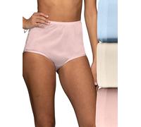 Vanity Fair Women's Underwear Perfectly Yours Traditional Cotton Brief Panties Briefs (Pack of 3)