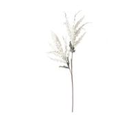 Vanity Living Set Of 3 118Cm Foam Double Stem Gladiola Leaves White