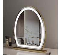 Vanity Mirror 30x40cm - Touch Screen Rotatable Oval Dressing Table Mirror for Makeup Beauty & Grooming - Ideal for Home & Salon Use Enhance Your Beauty Routine
