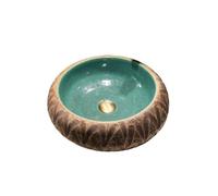 Vanity Sink Art Ceramic Wash Basin Modern Simple Bathroom Balcony Round Above Counter Bathroom Countertop