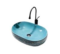 Vanity Sinks Balcony Bathroom Art Above Counter Basin Hotel Apartment Ceramic Wash
