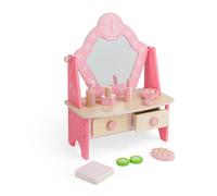 Vanity Table & Spa Unit Bigjigs Toys Pink One Size