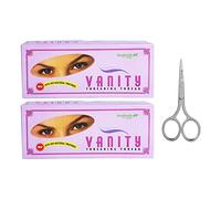 Vanity Threading Thread - Pack of 2 (10 Spools in Each Box) with Scissor by Behal International