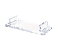 Vanity Trays for Bathroom,Bathroom Sink Acrylic Vanity Tray - Non-Slip Clear Holder Modern Decor, Organization and Storage for Makeup Perfume Soap Dish Plants Candle Decor