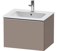 Vanity Unit Built-In Basin Duravit D-Neo drawer, stainless steel handle, for Lav. ME 610mm Basalt Matt DE4261070430000