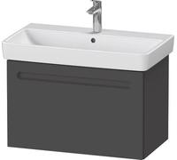 Vanity Unit Built-In Basin Duravit No.1 740mm Graphite Matt