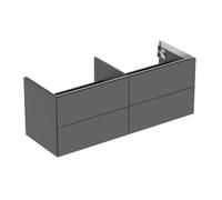 Vanity Unit Built-In Basin Geberit One ONE 4 drawers 1332mm Matt Lava