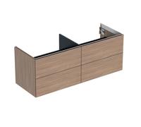 Vanity Unit Built-In Basin Geberit One ONE 4 drawers 1332mm Oak