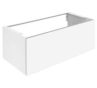 Vanity Unit Built-In Basin Keuco X-Line 1 drawer, 1000x400x490mm Truffle