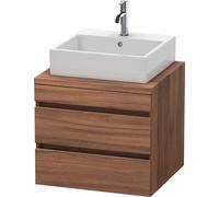 Vanity Unit For Countertop Basin Duravit DuraStyle 2 drawers 600x512x548mm Natural Walnut DS531507979 DS531507979