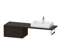 Vanity Unit For Countertop Basin Duravit L-Cube 1 drawer 720mm Brushed Walnut LC585406969