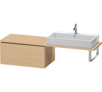 Vanity Unit For Countertop Basin Duravit L-Cube 1 drawer 820mm Natural Oak Matt LC583403030